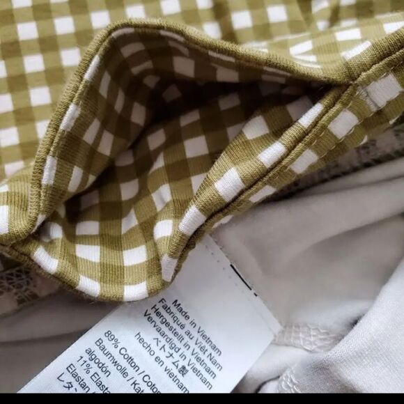 NWT J CREW Gingham Leggings - Picture 6 of 11